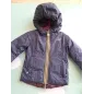 K Way Reversibile Blu / Bordeaux 4 A (CERNIERA)