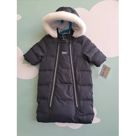 Tutone Chicco Blu Con Cappuccio Bordo Bianco