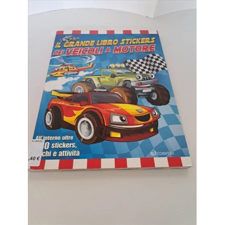 Il Grande Libro Stickers Dei Veicoli A Motore
