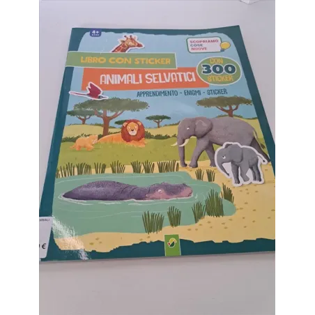 Album Sticker e Indovinelli Animali Selvatici