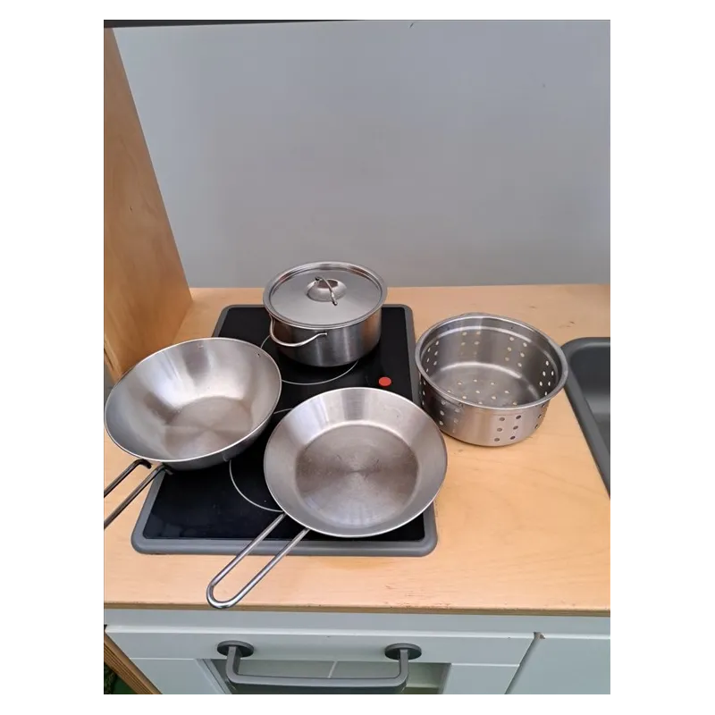 Pentolini In Acciaio 4 PZ