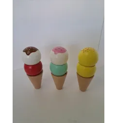 Coni Gelato In Legno