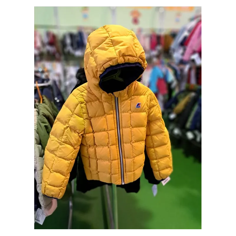 Piumino K Way Reversibile Giallo / Blu 8  A