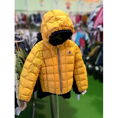 Piumino K Way Reversibile Giallo / Blu 8  A