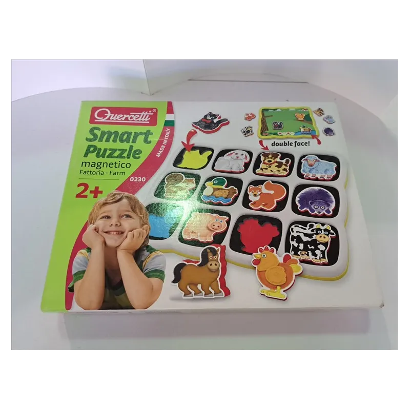 Gioco Quercetti Smart Puzzle Magnetico