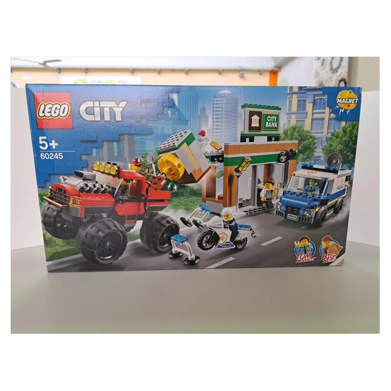 LEGO 60245 City Police Rapina sul Monster Truck