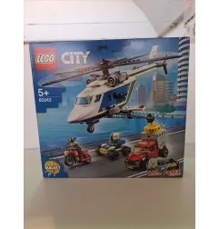 LEGO 60243 City Police Inseguimento sull'elicottero della Polizia