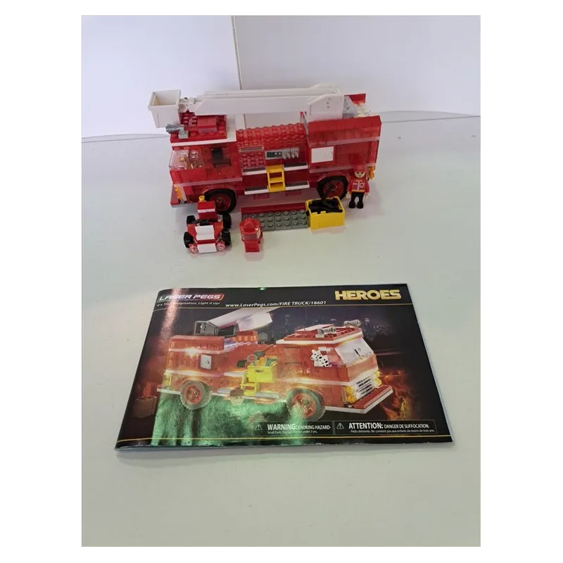 Gioco Costruzione Laser Peg Hoeroes Pompieri