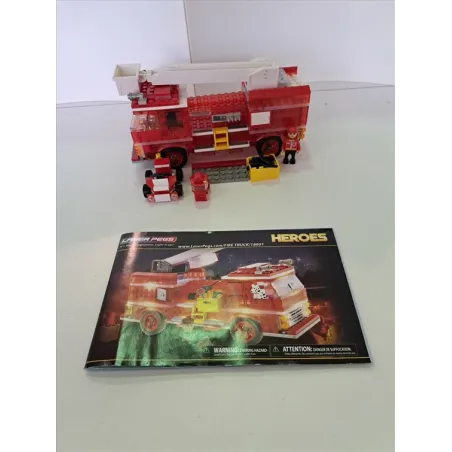 Gioco Costruzione Laser Peg Hoeroes Pompieri