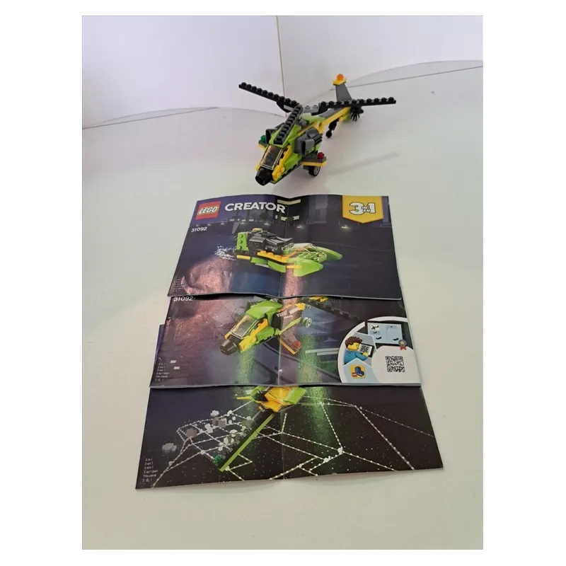 LEGO Creator Avventura in Elicottero, Motoscafo e Aliante