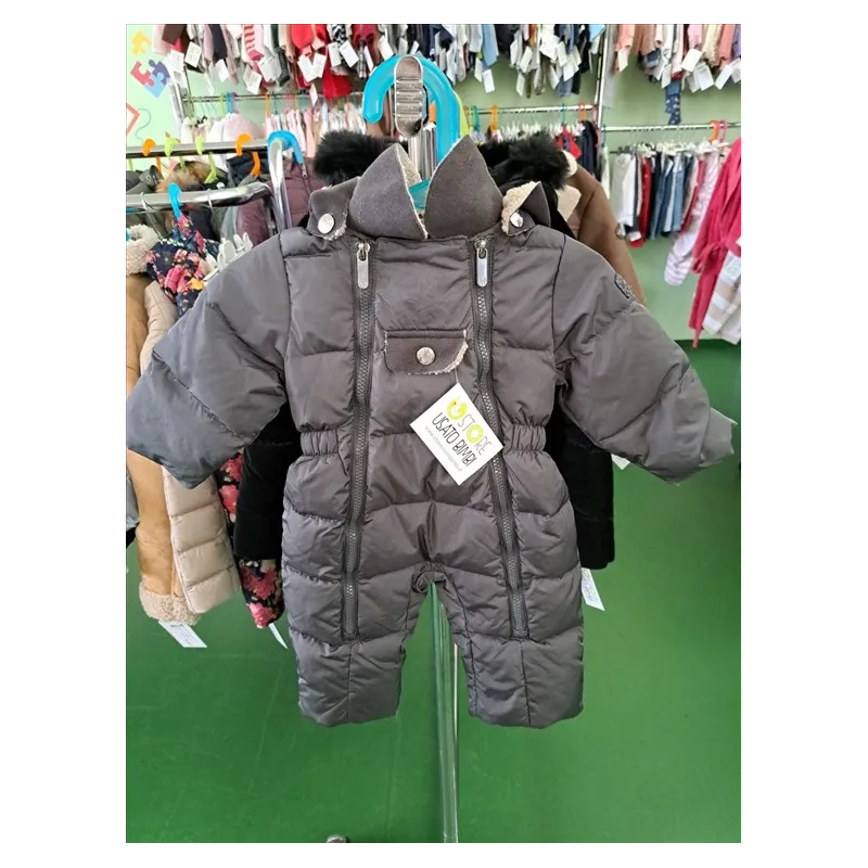 Tutona Invernale Grigio Il Gufo (manca Bottoncino Automatico Sul Collo) 6 M