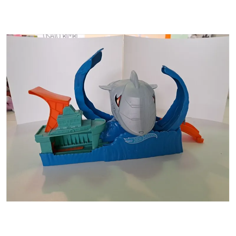 Hot Wheels City Playset Pista dello Squalo Robotico