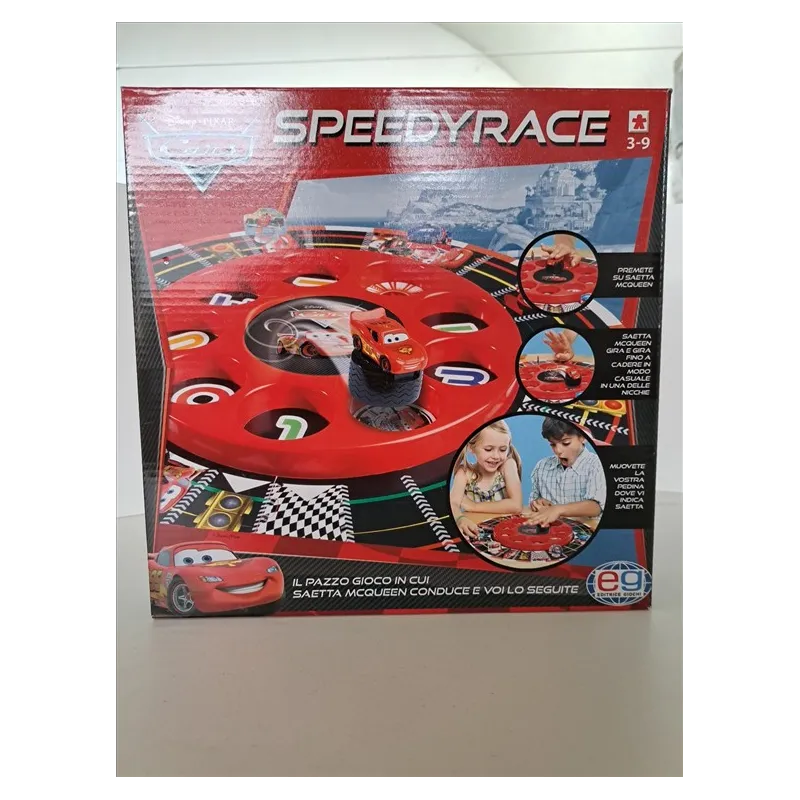 Gioco Speedy Race Cars Saetta Mcqueen Nuovo