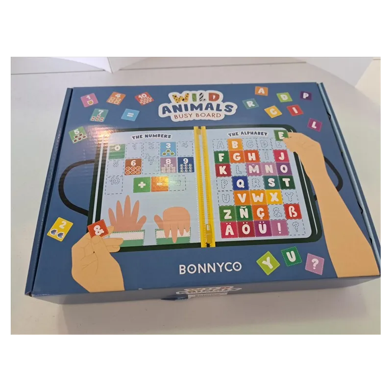 Gioco Busy Board Animali - Pannello Sensoriale Con Giochi