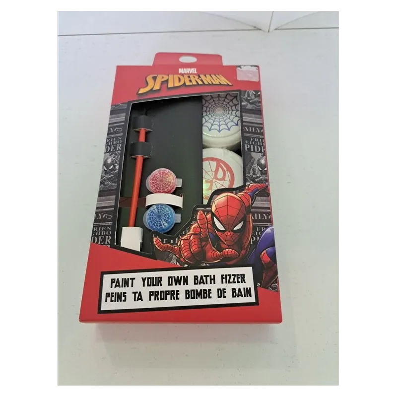 Saponette D'acqua Da Colorare Spiderman Nuove