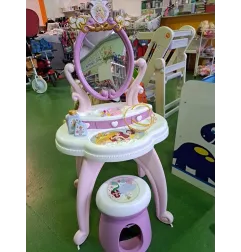 Specchiera Principesse Smoby con sgabello, specchio girevole e accessori