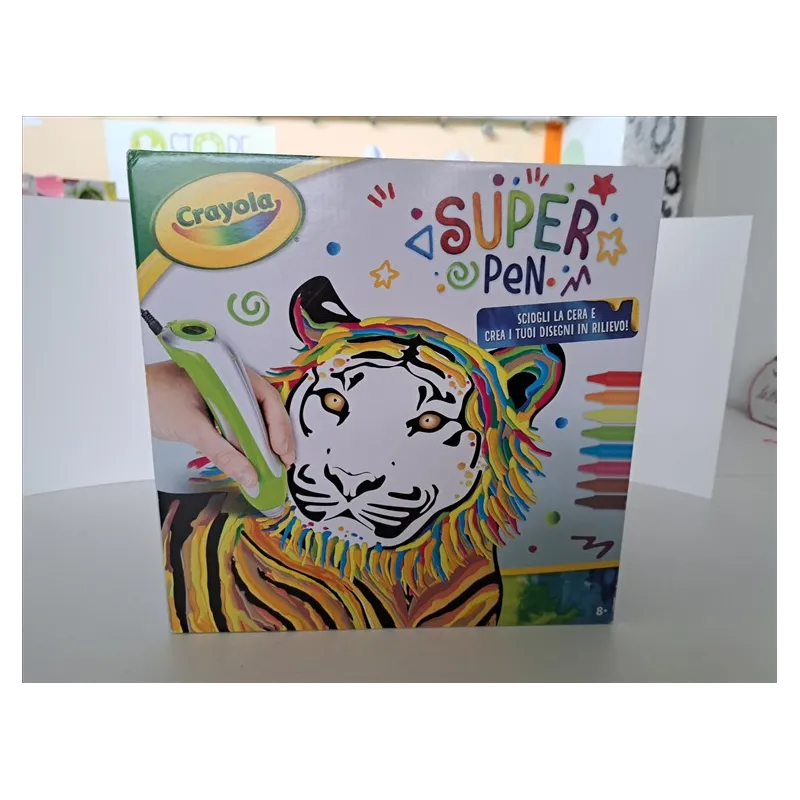 Super Penna Crayola Sciogli La Cera e Crea Il Tuo Disegno Nuovo