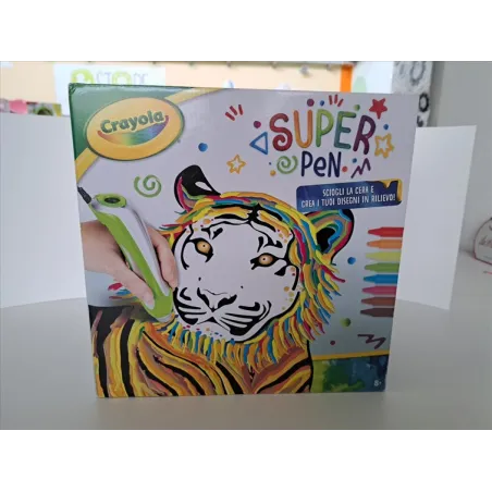 Super Penna Crayola Sciogli La Cera e Crea Il Tuo Disegno Nuovo