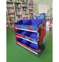 Portagiochi / Oggetti Da Cameretta Spiderman 6 Scatole