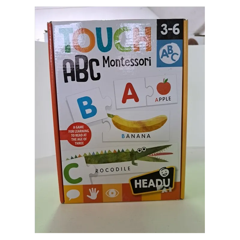 Gioco Headu Touch ABC Montessori