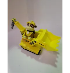 Paw Patrol Rubble Con Mezzo Giallo