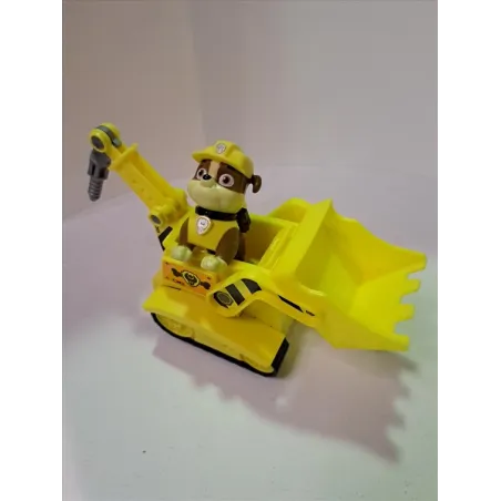 Paw Patrol Rubble Con Mezzo Giallo
