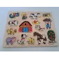 Puzzle Incastri In Legno Fattoria (Pulcino Un Pochino Rovinato)