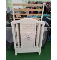 Lettino Bianco In Legno Con Orsetti Sweet Bear