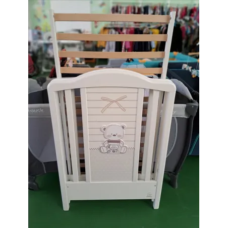 Lettino Bianco In Legno Con Orsetti Sweet Bear