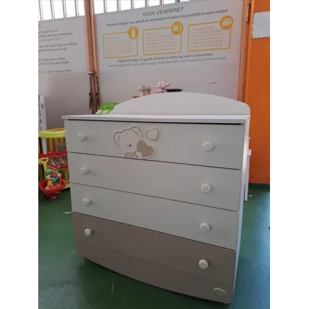Foppapedretti Cassettiera Dolcecuore Utilizzabile Anche Come Fasciatoio