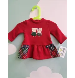 Vestito Rosso Orsetti Natalizio Mayoral 4/6 M