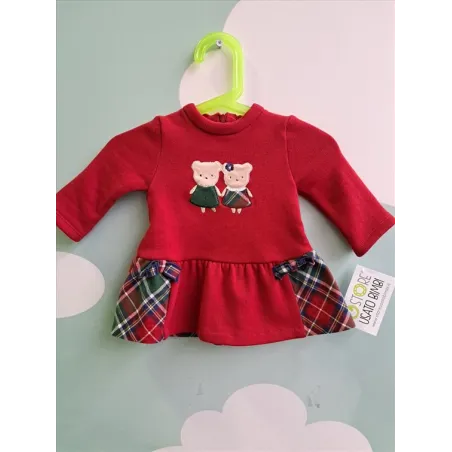 Vestito Rosso Orsetti Natalizio Mayoral 4/6 M