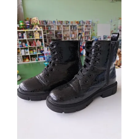 Anfibi Neri Stringati N 34