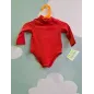 Body Rosso Collo Alto 6 M