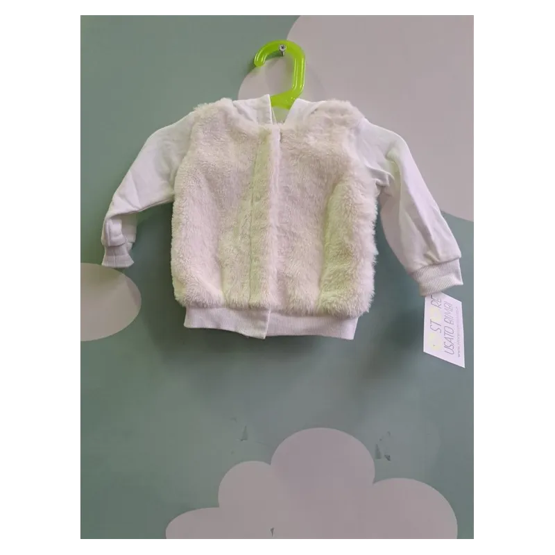 Felpa Orsetto Chicco Bianca 9 M