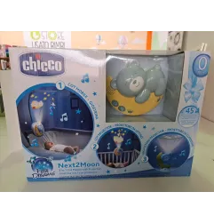 Giostrina Proiettore Luci Next2Moon Chicco Azzurra Nuova