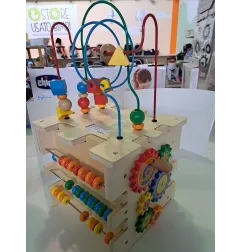Cubo di Abilità Motorie in Legno Deluxe per Bambini KidKraft