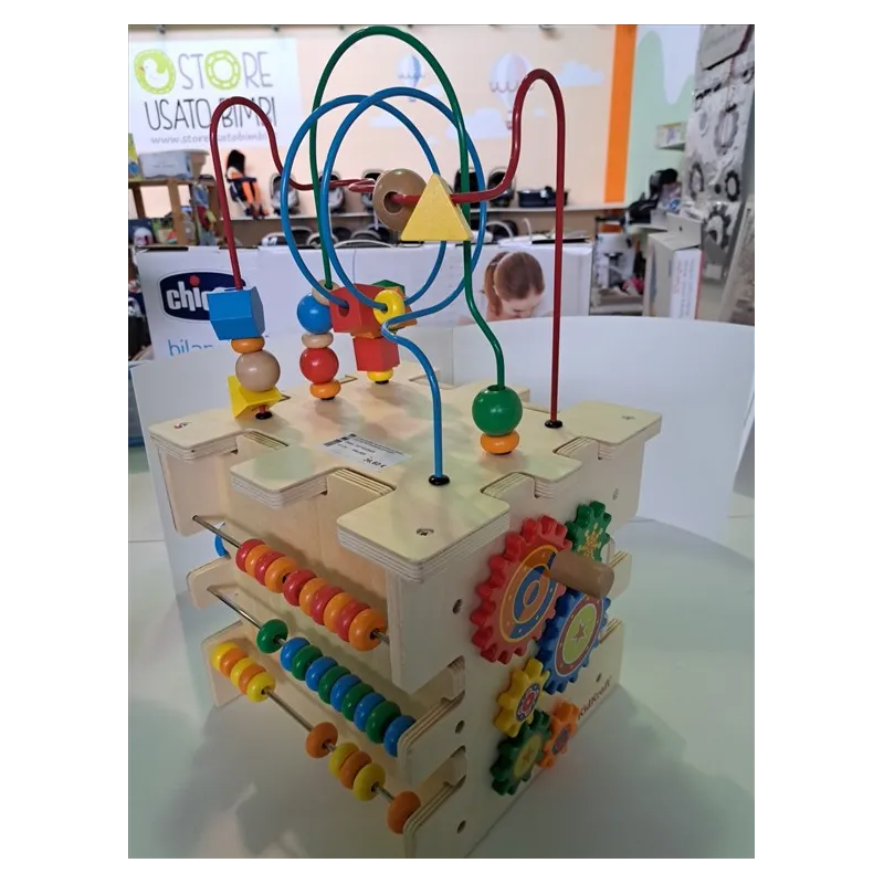 Cubo di Abilità Motorie in Legno Deluxe per Bambini KidKraft