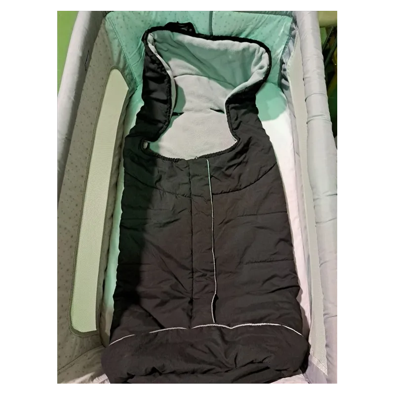 Sacco Passeggino Nero Interno Grigio