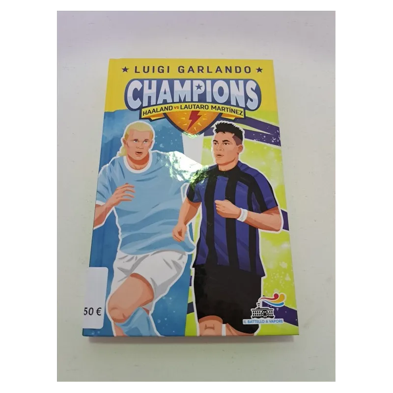 Libro Champions Haalans VS Lautario e Martinez