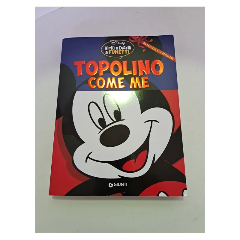 Libro a Fumetti Topolino Come Me
