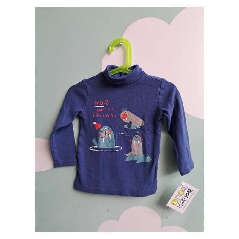 Lupetto Blu Fagottino 18/24 M