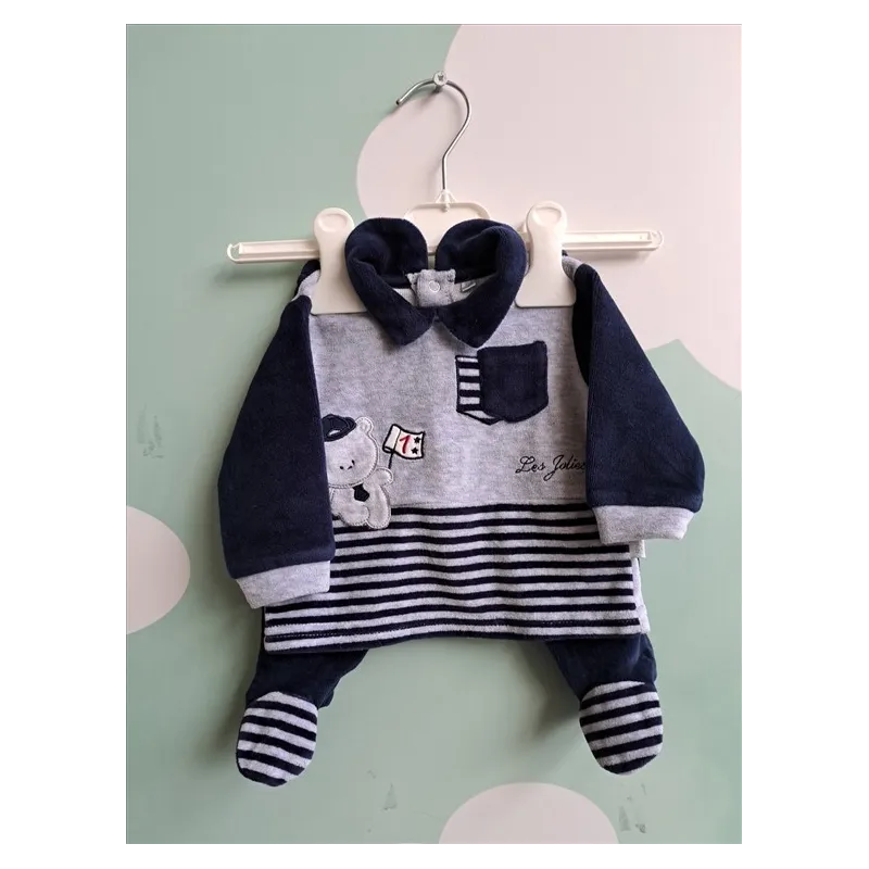 Tutina In Spezzata Morbidissima In Ciniglia 1/3 M