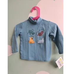 Lupetto Fagottino Azzurro 12/18 M