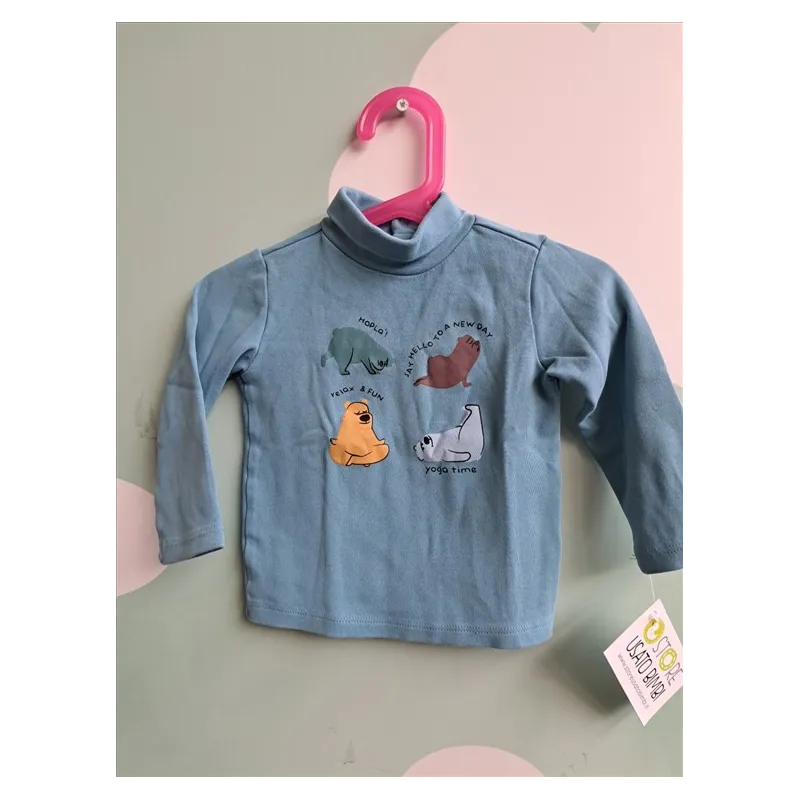 Lupetto Fagottino Azzurro 12/18 M