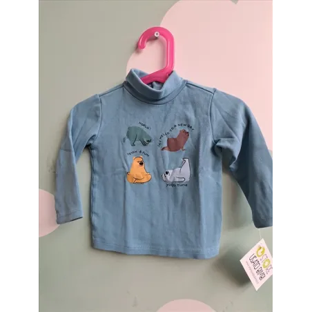 Lupetto Fagottino Azzurro 12/18 M