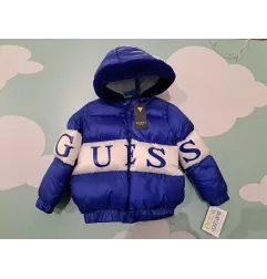 Piumino Guess Nuovo Bianco e Blu 4 A