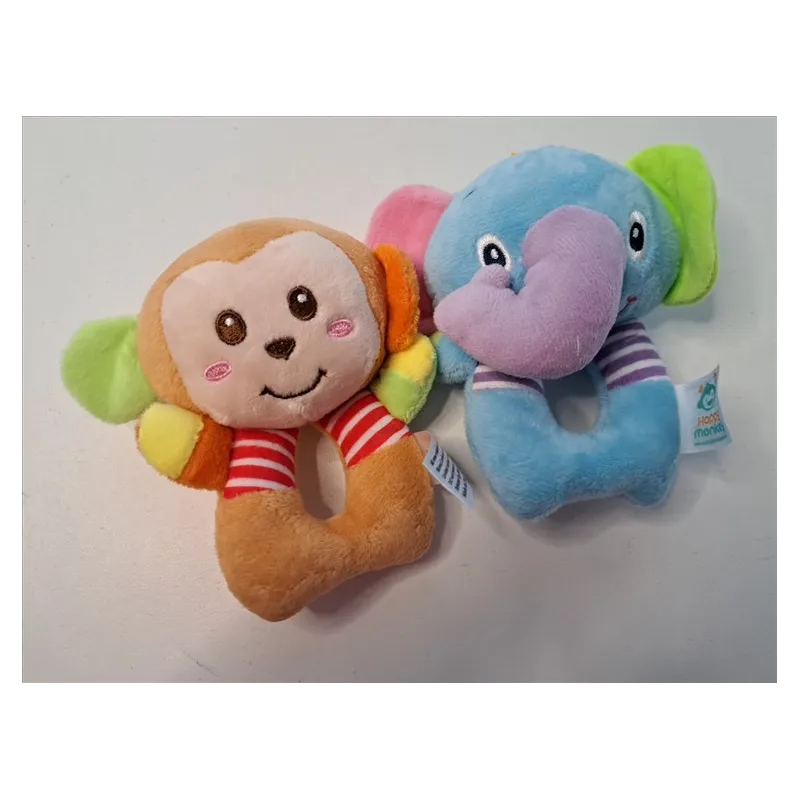 Sonagli Scimmietta e Elefantino Morbidi