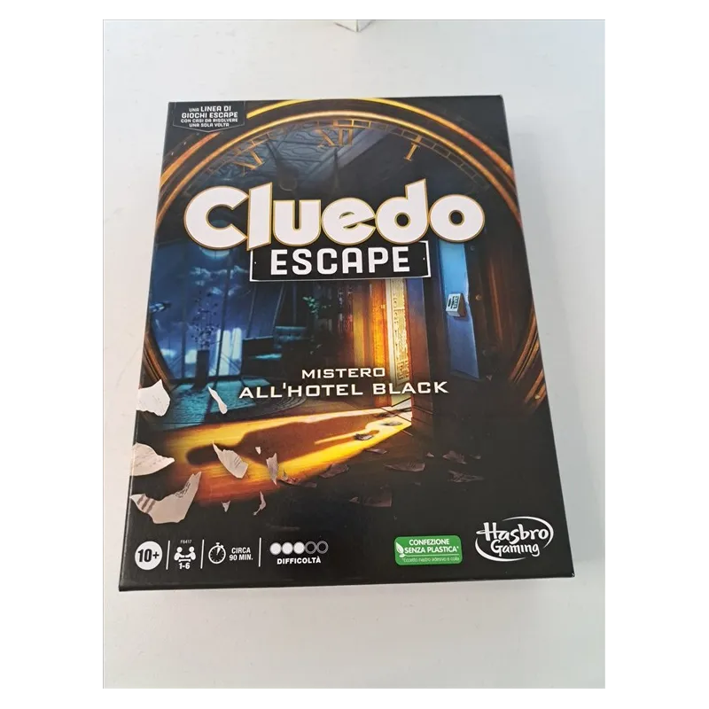 Cluedo Escape Mistelo All'hotel Black