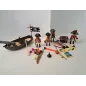Personaggi Playmobil Pirati Con Scialuppa e Cannone